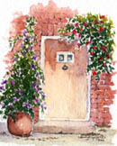 Cottage Door #2 by Wendy Griffiths - No 2 in a series